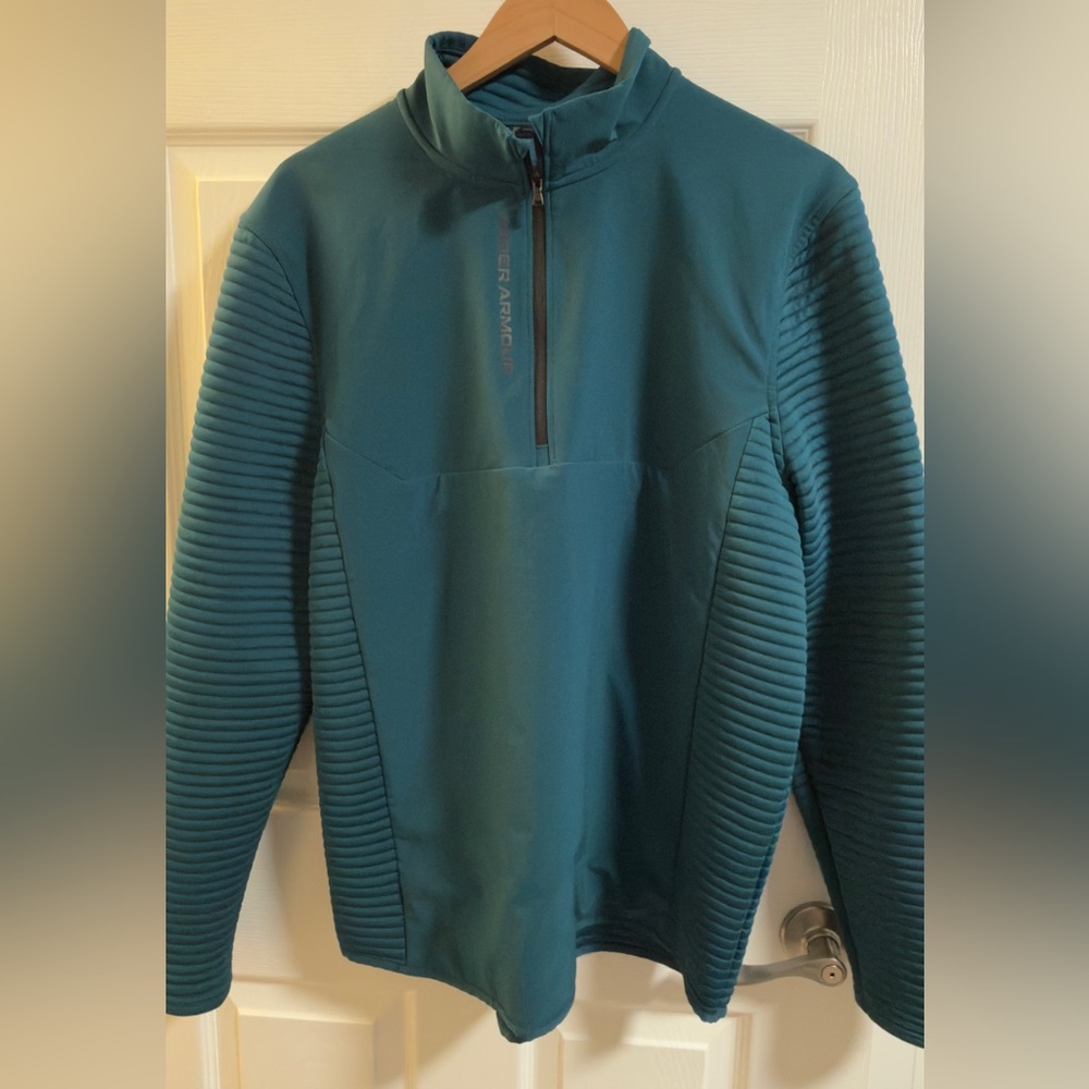Under Armour Blue Half-Zip Jacket